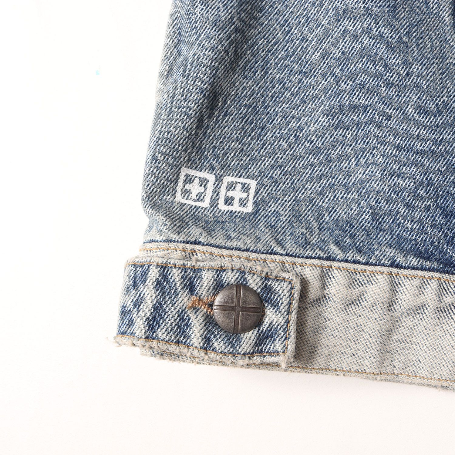 Ksubi denim jacket スビ デニムジャケット M ダメージ