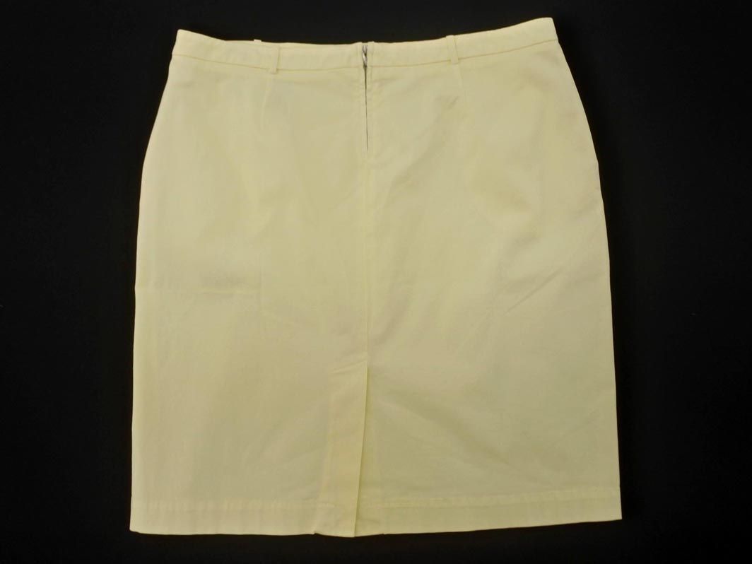 FABIANA FILIPPI ファビアナフィリッピ 大きいサイズ タイト スカート sizeXL 黄 ◎レディース SIROKUMA-CORPORATION_COM