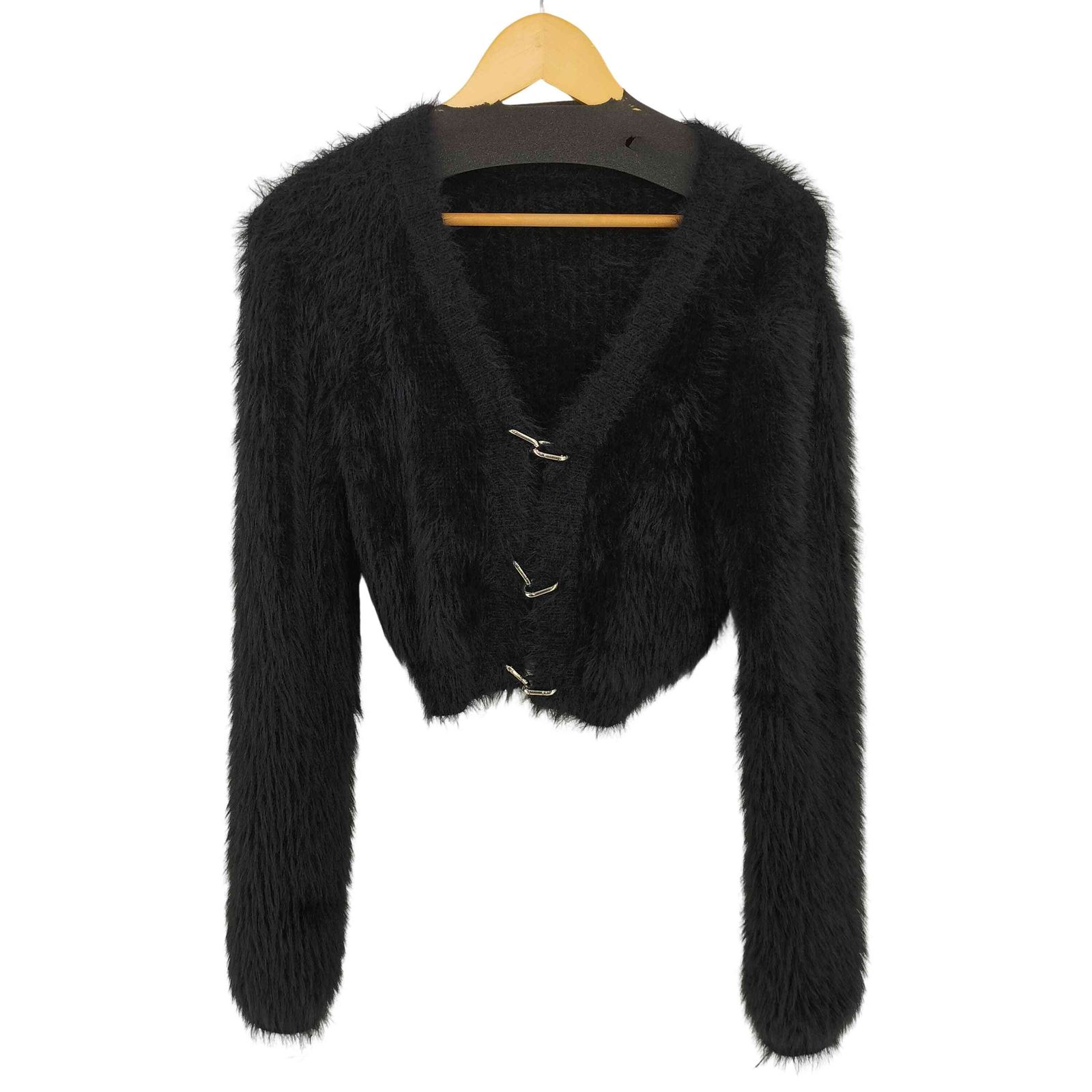 ユーズドフルギ USED古着 XU knit cardigan レディース 表記無