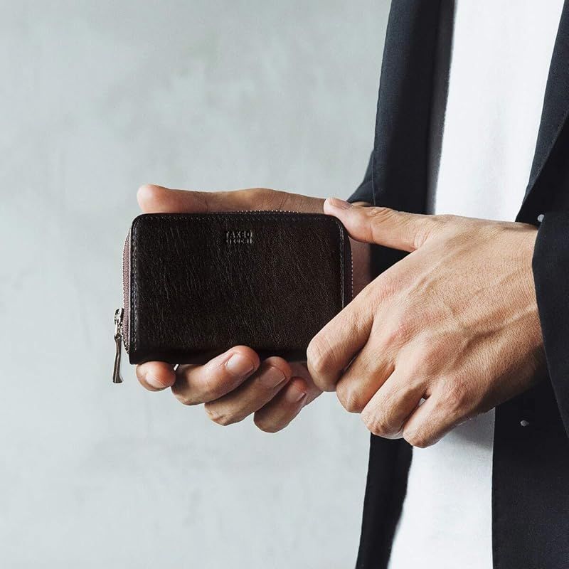 タケオキクチ コインケース アルド メンズ 177626 03 チョコ 0