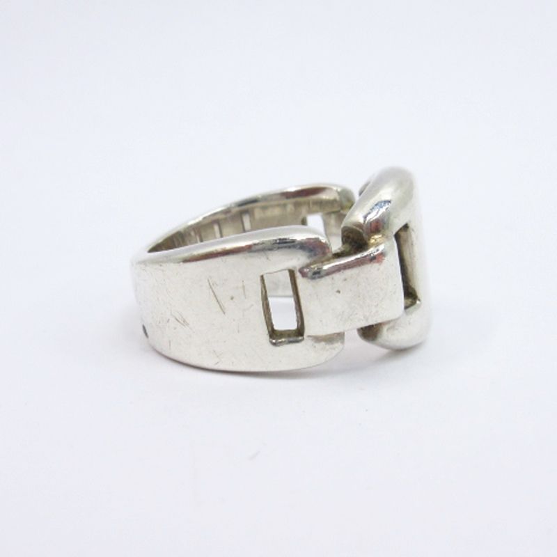 エルメス HERMES カシオペア リング 指輪 AG925 シルバー 52 10号 約
