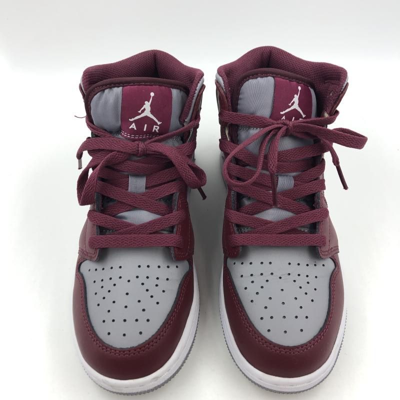 NIKE AIR JORDAN 1 MID Team Red 23.5cm DQ8423-615 ナイキ エア ジョーダン インドネシア製 24