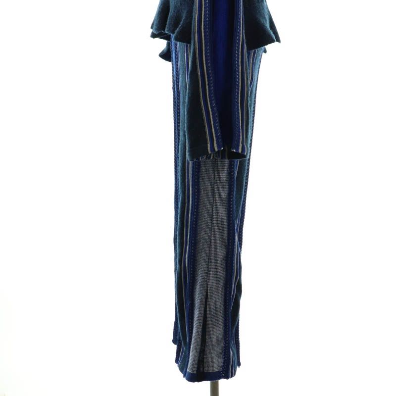 Stripe HAMAGURI Knit Peplum One-Piece 【公式通販】 Stripe HAMAGURI Knit Peplum One-Piece 【公式通販】