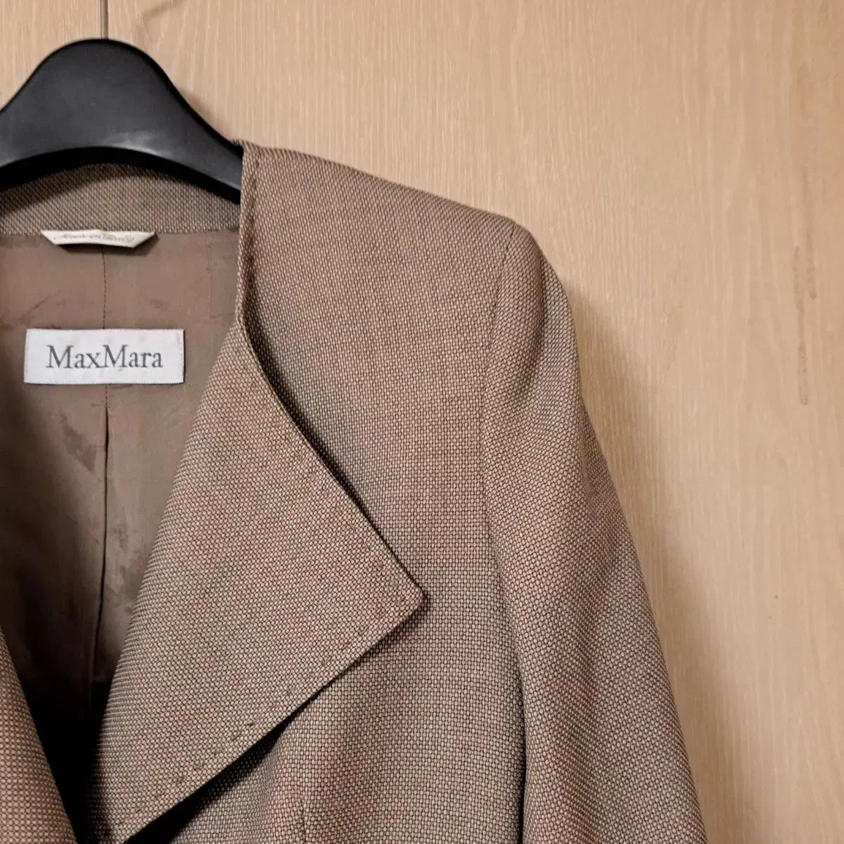 MAX MARA マックスマーラ 茶色 スーツ ジャケットサイズ M