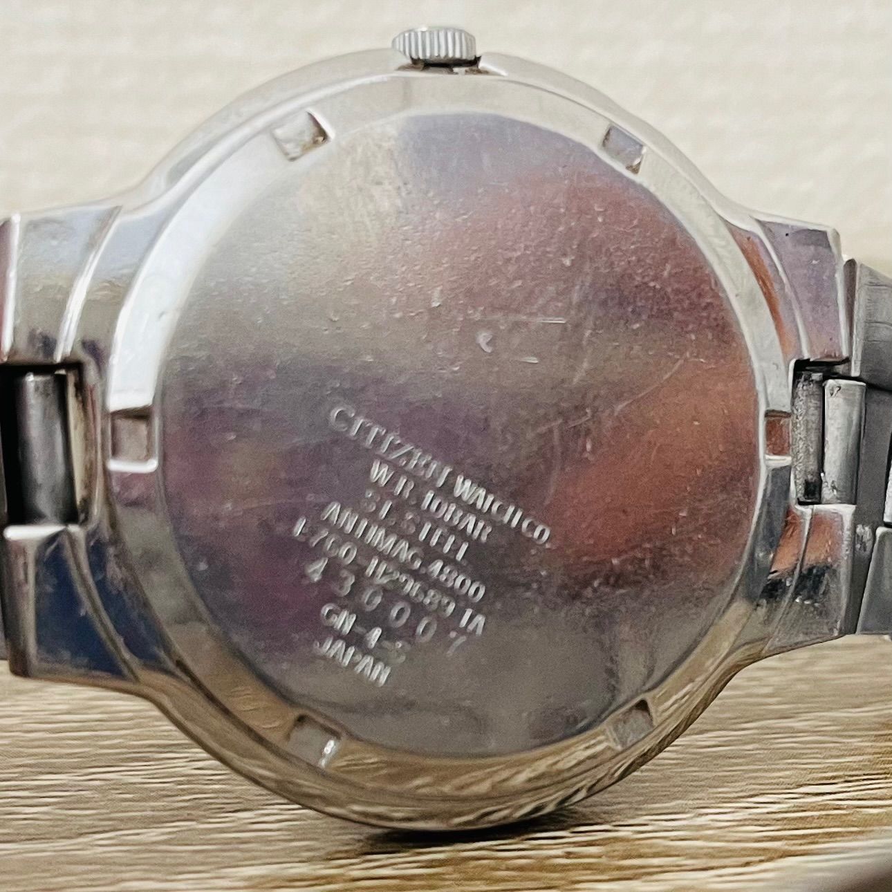 T-26 CITIZEN シチズン Eco Drive エコドライブ W.R.10BAR メンズ 