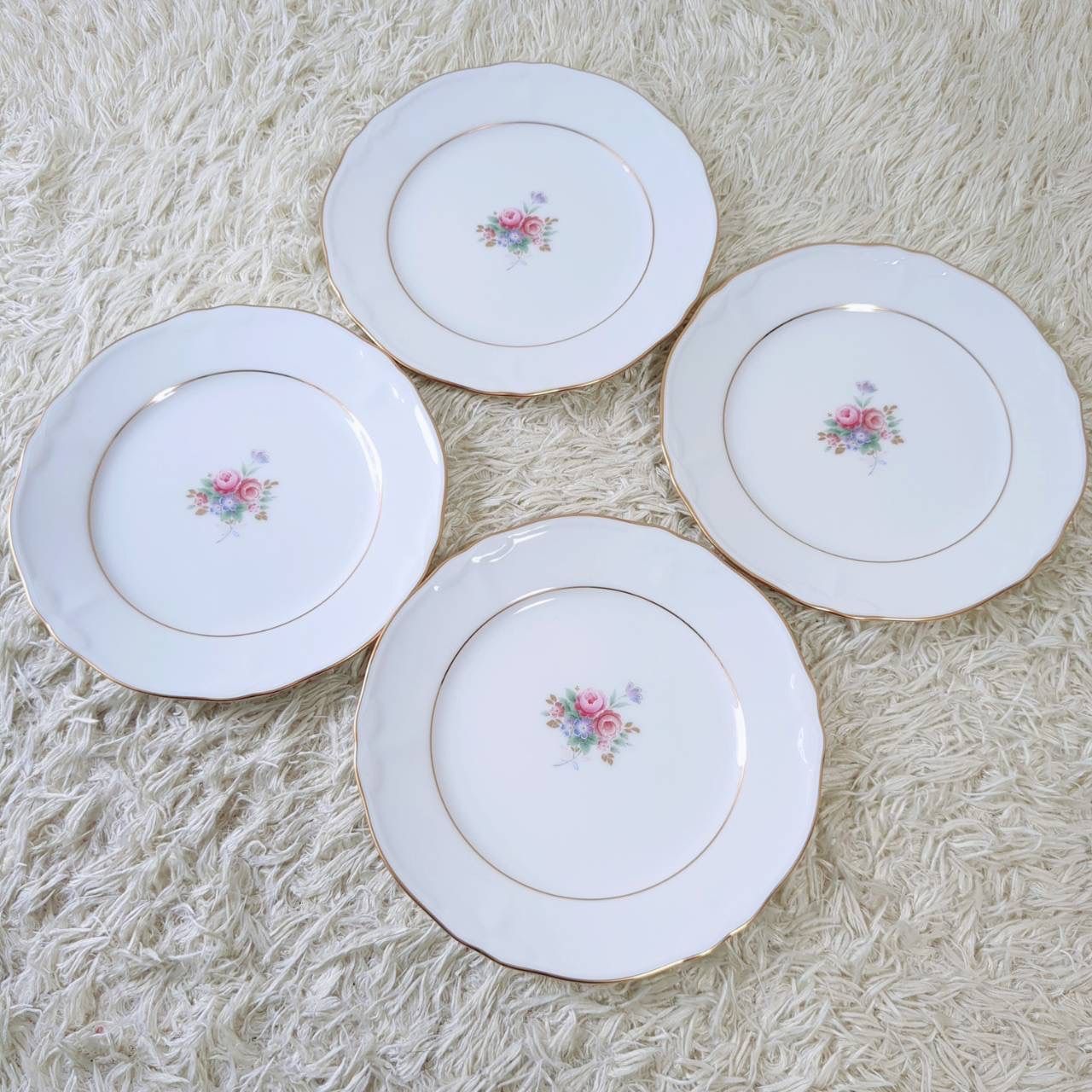 税込新品 Noritake ノリタケ ケーキ皿セット新品、未使用 昭和レトロ