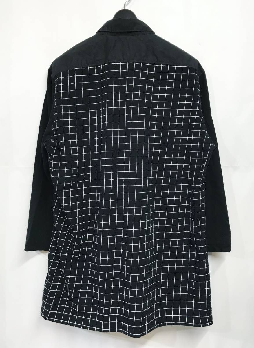 AFFA undercoverスパイダーチェックTシャツ (黒/M) AFFA スパイダー