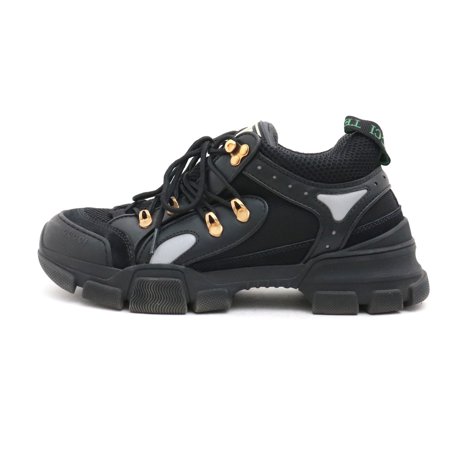 25cm相当 GUCCI フラッシュトレックローカットスニーカー サイズ6