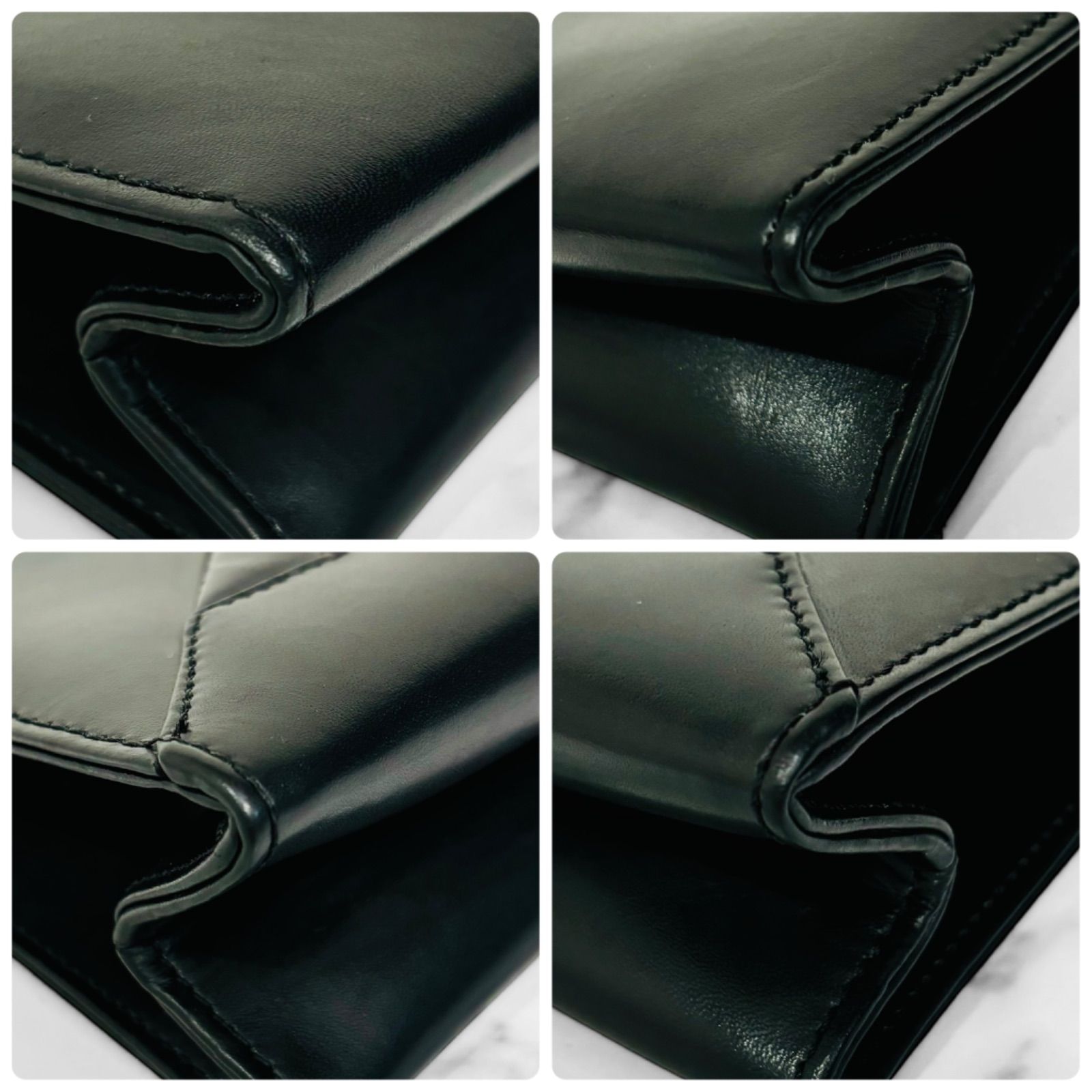 希少　ジバンシー　GIVENCHY　SACS　クラッチバッグ　ブラック 希少 GIVENCHY SACS ジバンシーサックス クラッチバッグ レザー