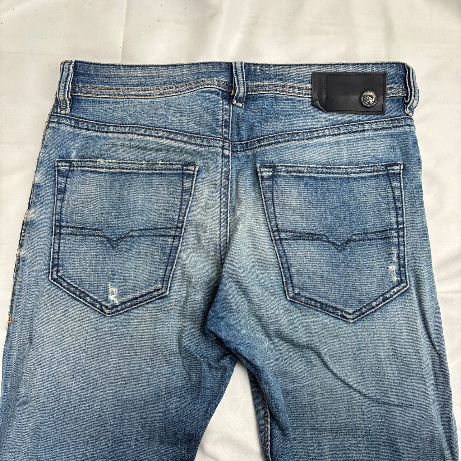 無骨な個性と洗練✨】 DIESEL ディーゼル ストレッチデニムパンツ 