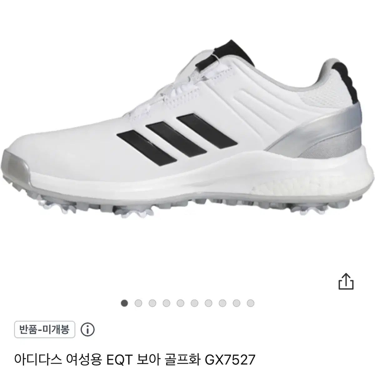 adidas(アディダス) レディース EQT ボア ゴルフシューズ GX7527