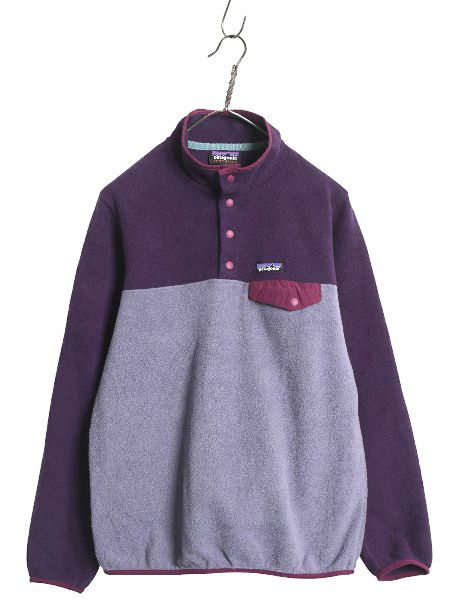 なクーポン配布中! パタゴニア ライトウェイト シンチラ スナップT レディース M | 16年製 フリース プルオーバー ジャケット ブルゾン アウトドア ジャンパー