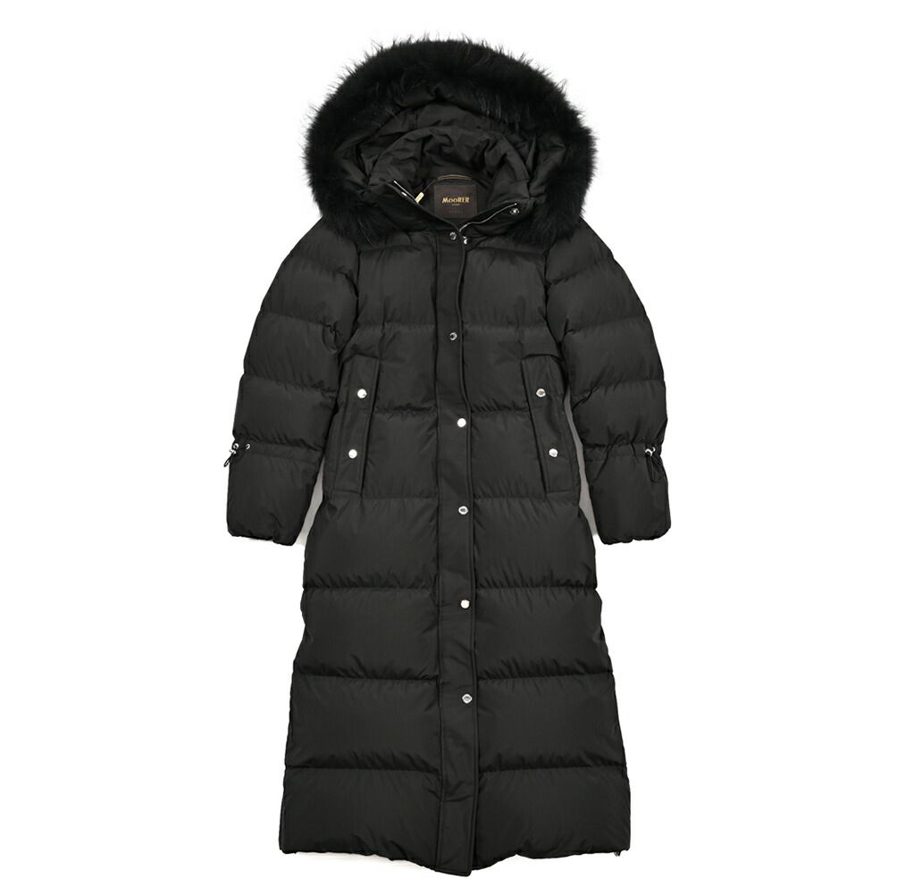 直営店【MOORER】BREUIL-FUR-STP ロングダウンジャケット 全2色 25-26AW MOORER ムーレー / BREUIL-FUR-STP ポリエステル100