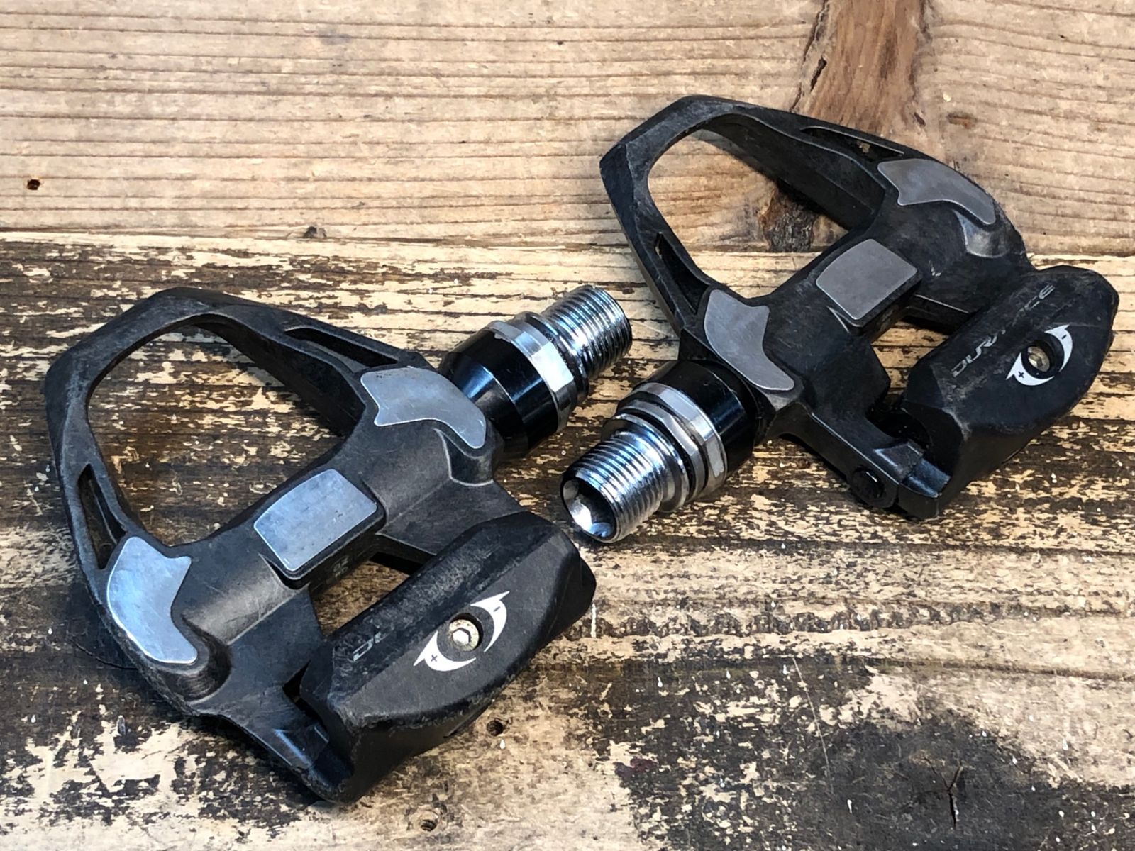 DURA-ACE ビンディングペダル 元箱付き シマノ SHIMANO DURA-ACE PD-R9100 SPD-SL ビンディングペダル