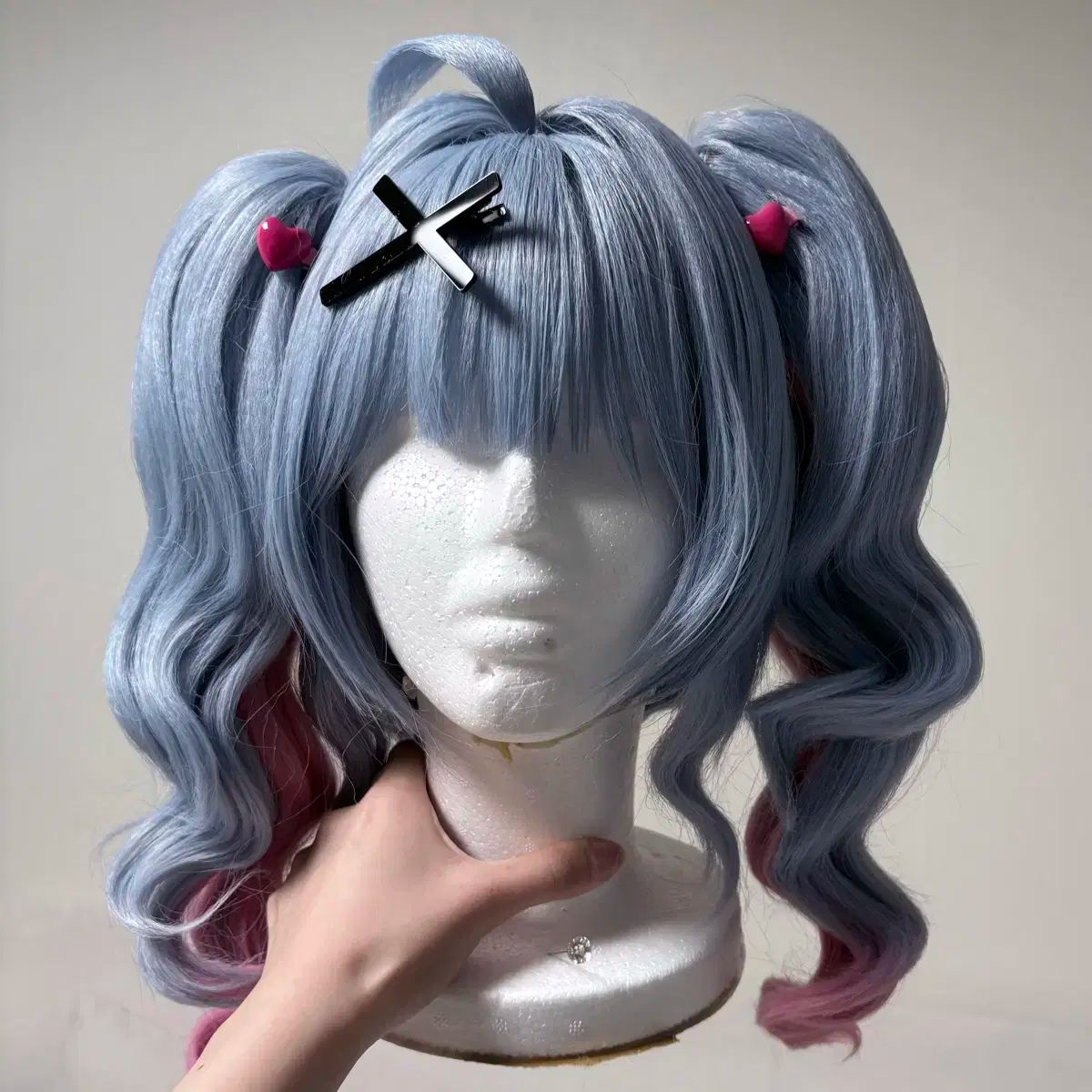 L ／ ラビットホール 初音 ミク メイド コスプレ セッティングウィッグ