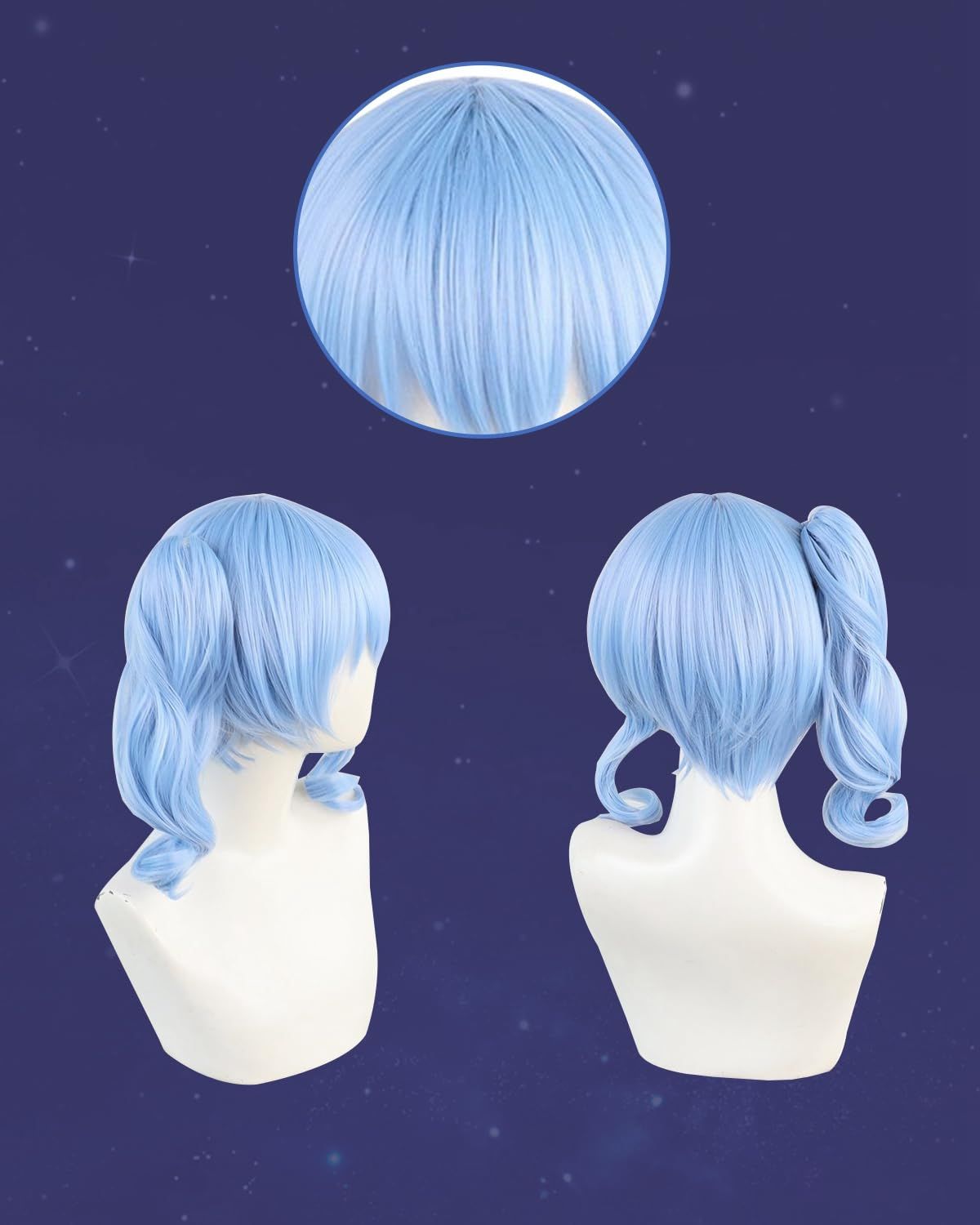 数量限定】[神併良品] VTuber コスプレ ウィッグ付き フルセット