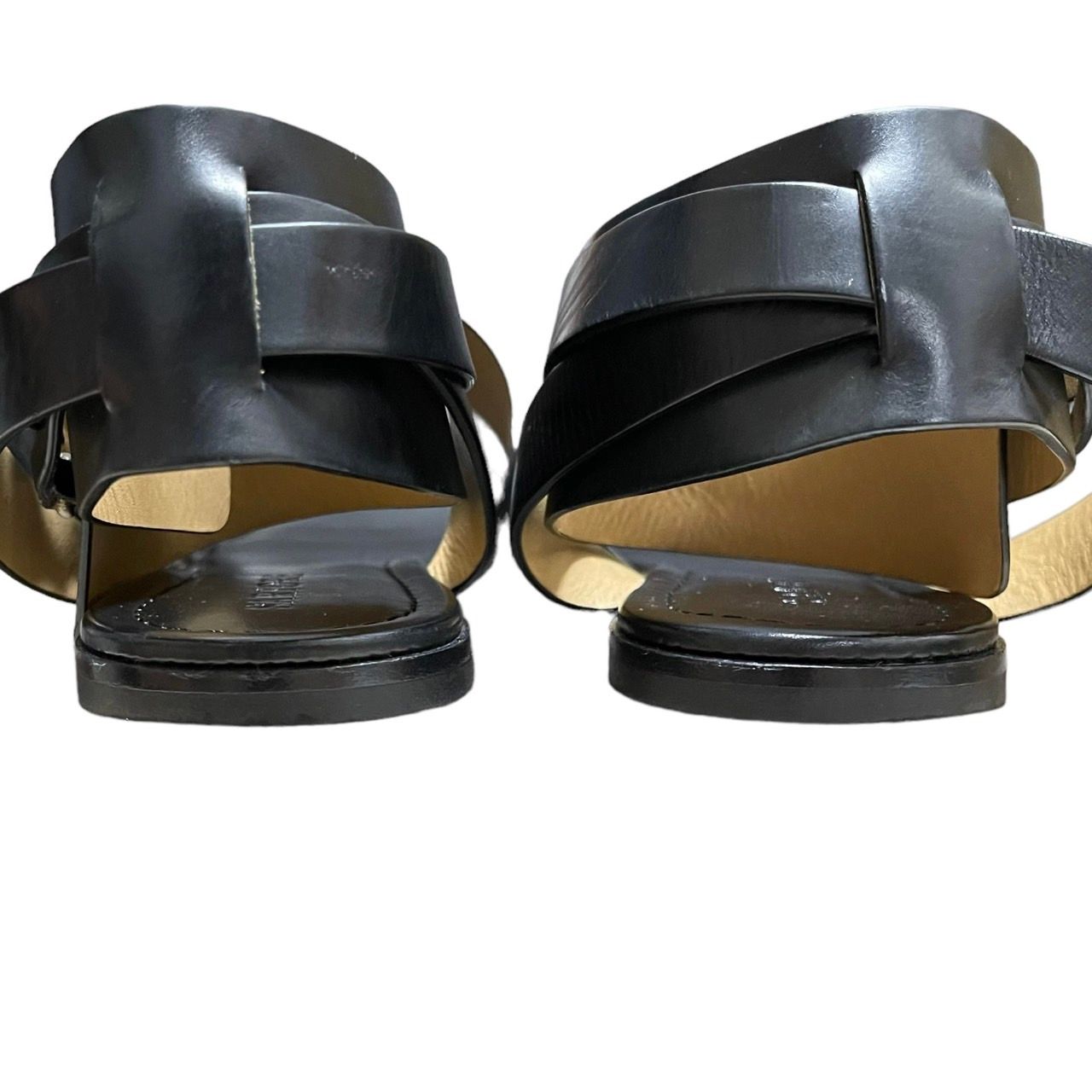 サルトル　アンクルストラップサンダル37 SARTORE サルトル アンクルストラップレザーサンダル - メルカリ