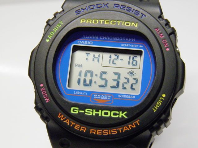 カシオ CASIO G-SHOCK DW-5750E BEAMS ビームス G-SHOCK DW-5750 BEAMS(ビームス)スティングモデル マルチカラー