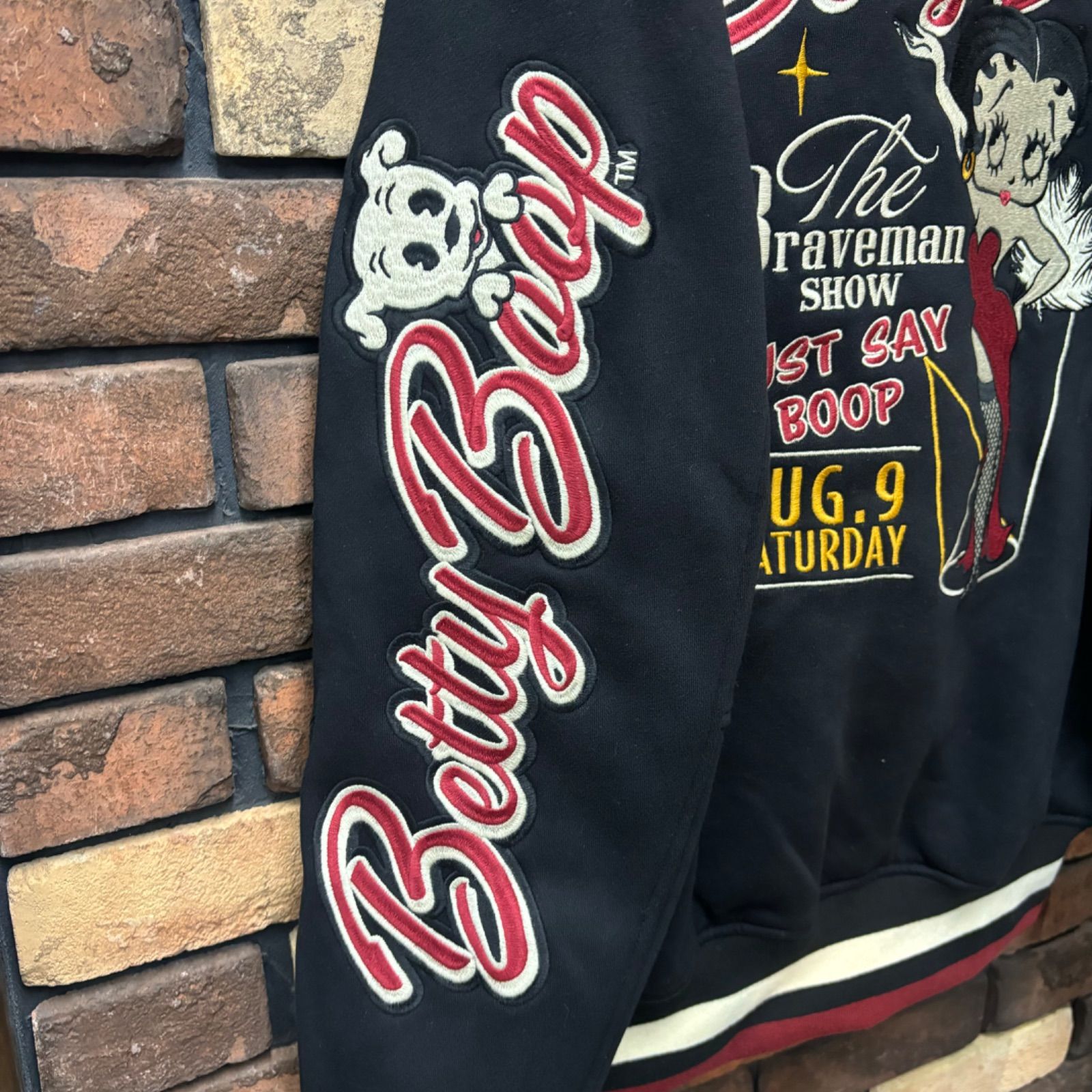 BETTY BOOP リバーシブルスタジャン】The BRAVE-MAN コラボ