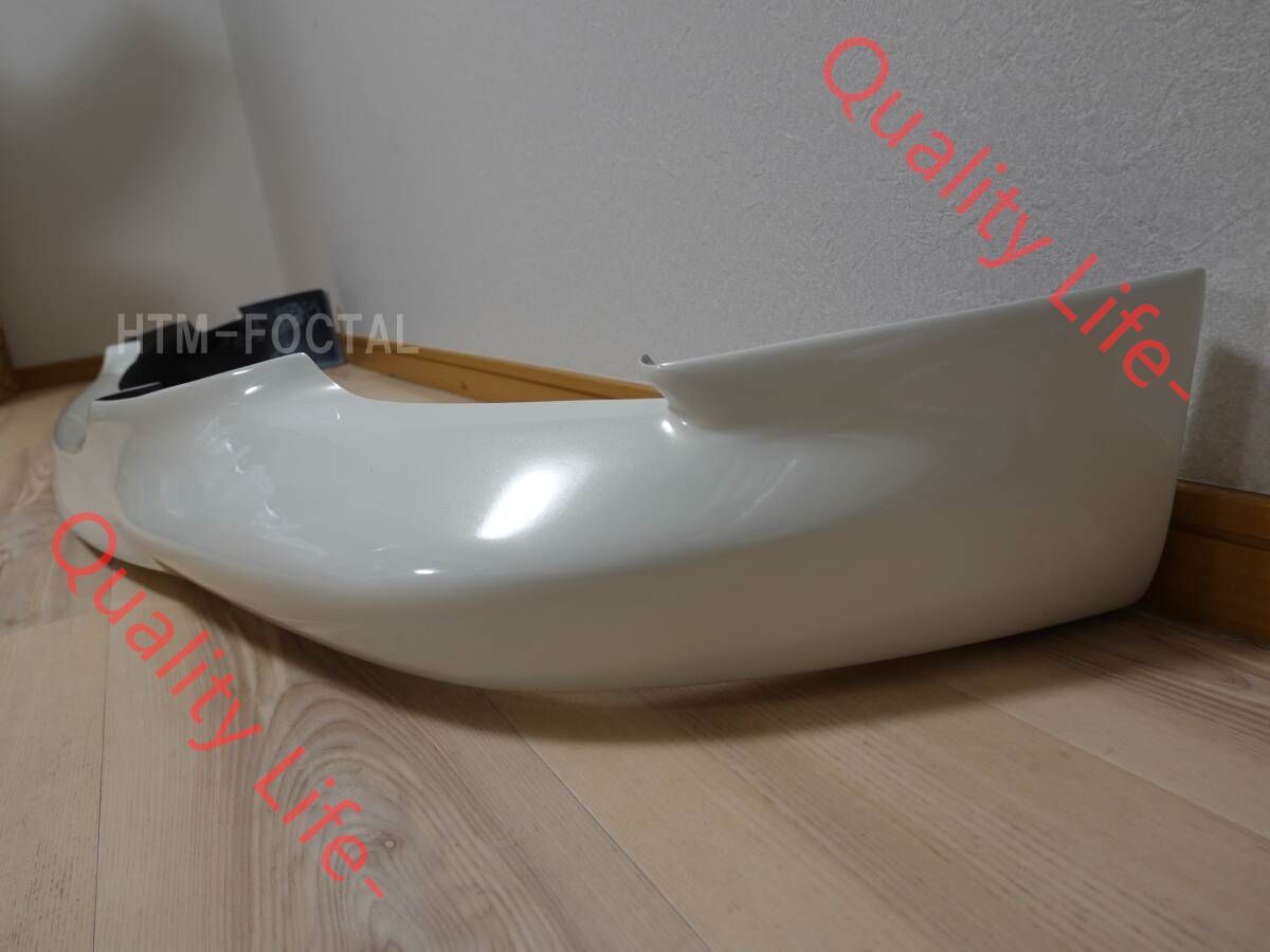 塗装済パールホワイト 日産 V36 スカイライン セダン フロントリップスポイラー バンパー アンダー カナード タイプSP FFCRYSTALESIA_COM