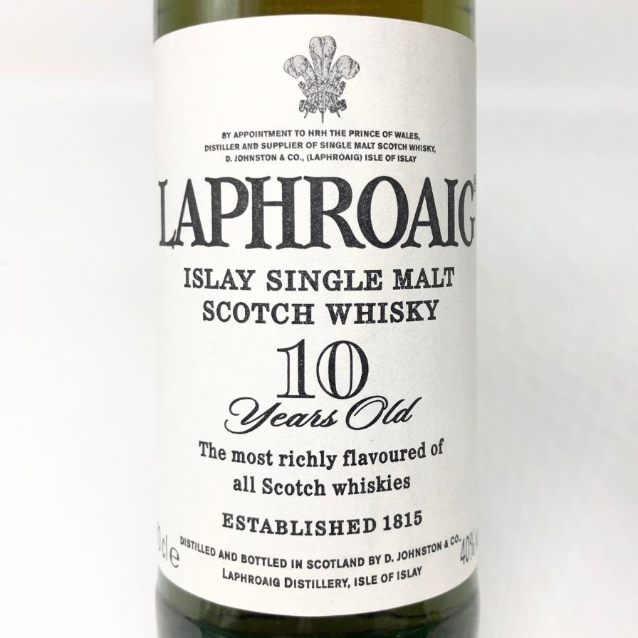 ラフロイグ 10年 旧ボトル 700ml 40% 未開栓 - メルカリ