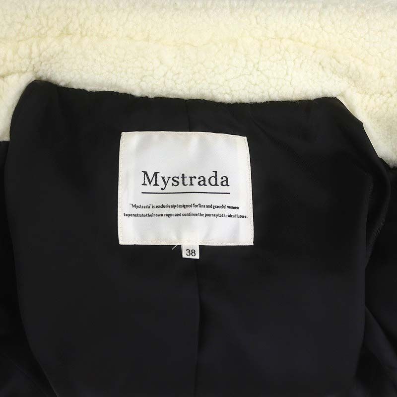 マイストラーダ Mystrada ボア シンセティックレザーライダース