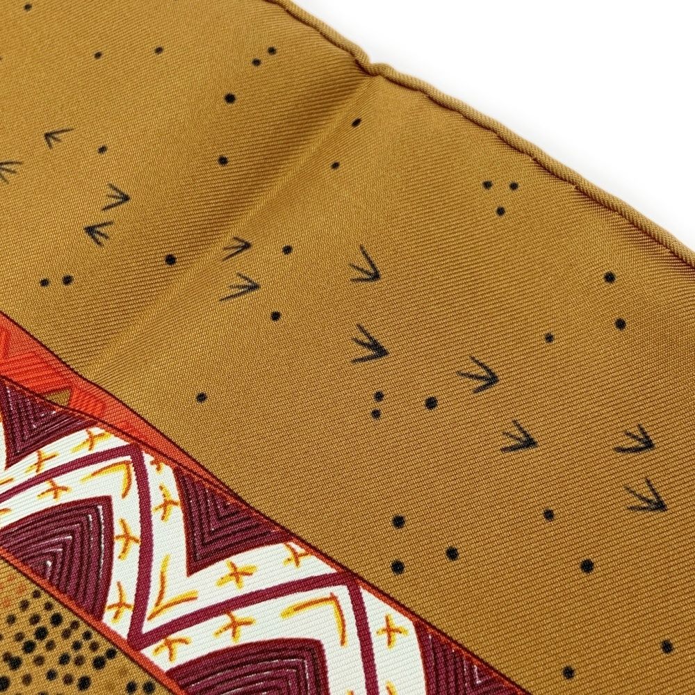 中古】【箱付き】 HERMES エルメス シルク カレ90 REVE D'AUSTRALIE