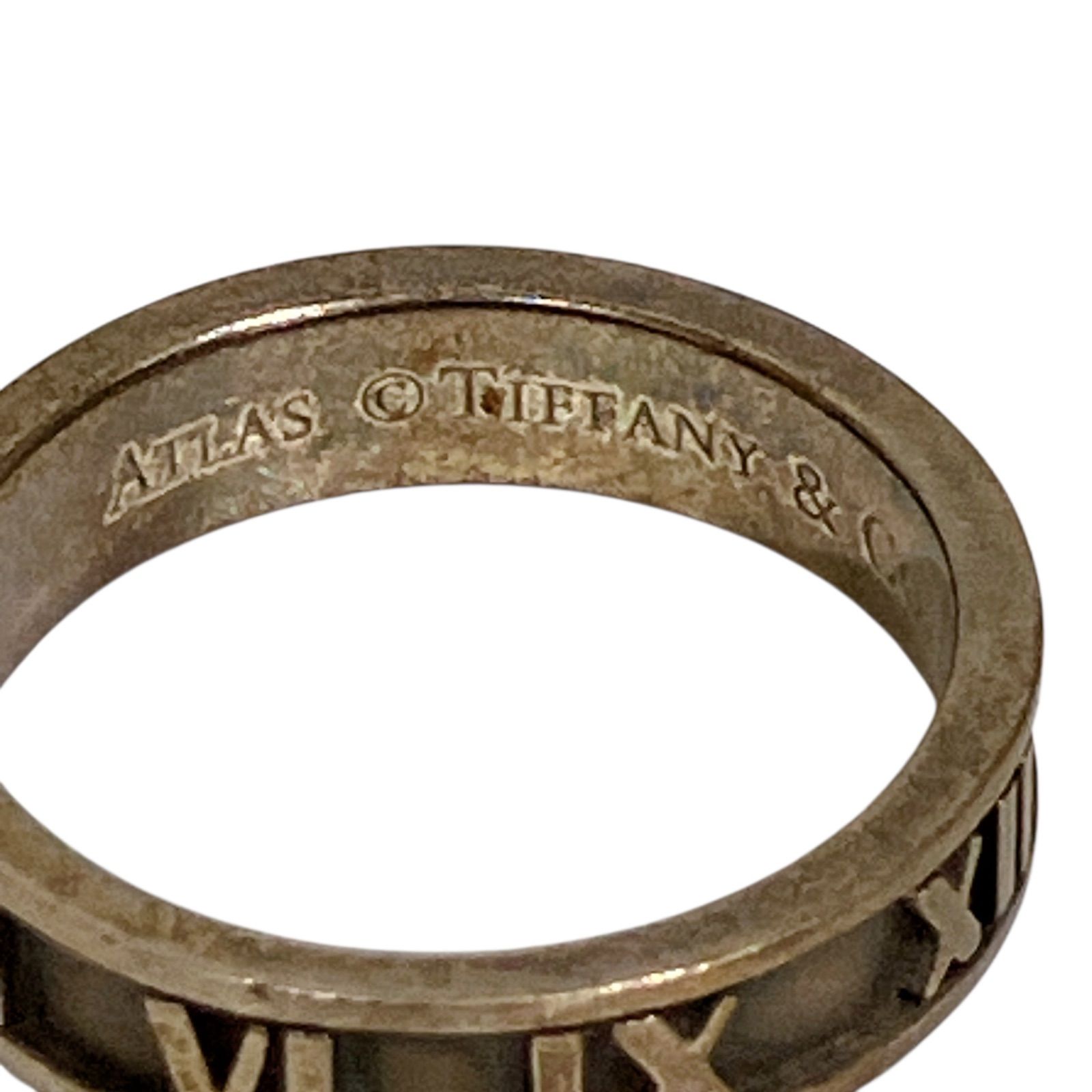 ティファニーアトラスワイドリング18号 ティファニー アトラス ワイド リング 18号 Tiffany&Co ティファニー