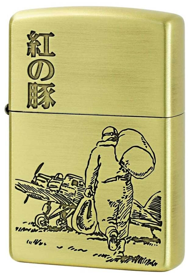 ZIPPO 紅の豚 ポルコ うしろ姿 スタジオジブリ ジッポー NZ-40