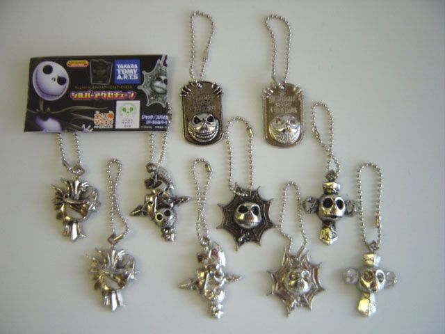 ♯Hya04PEナイトメアークリスマスシルバーアクセチェーン全10種 ナイトメアー・ビフォア・クリスマス シルバーアクセチェーン