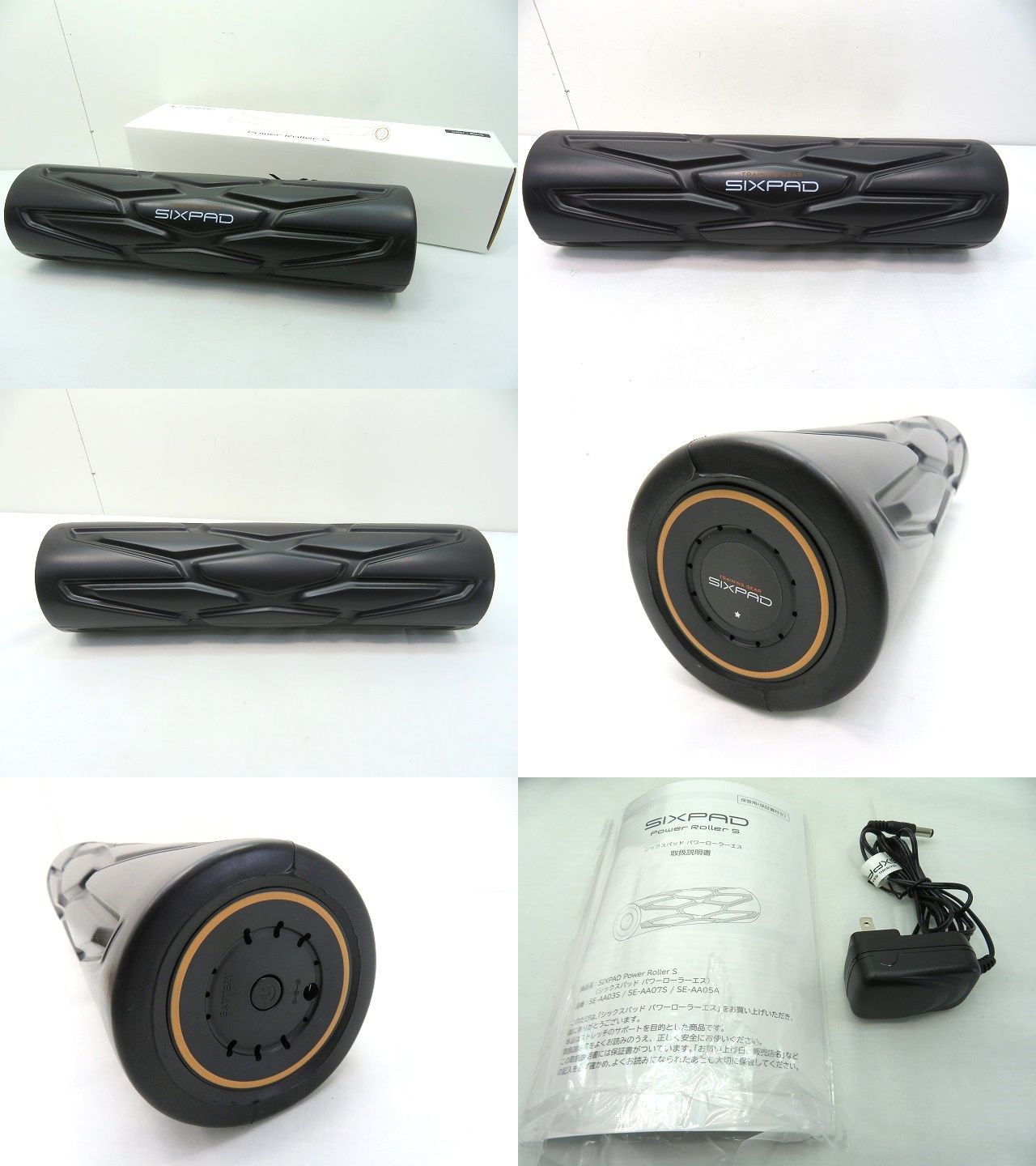s24g-1444x【中古】MTG　SIXPAD ｼｯｸｽﾊﾟｯﾄﾞ　Power Roller S　ﾊﾟﾜｰﾛｰﾗｰS　SE-AA03S s24g-1444x【中古】MTG SIXPAD ｼｯｸｽﾊﾟｯﾄﾞ Power Roller S ﾊﾟﾜｰ