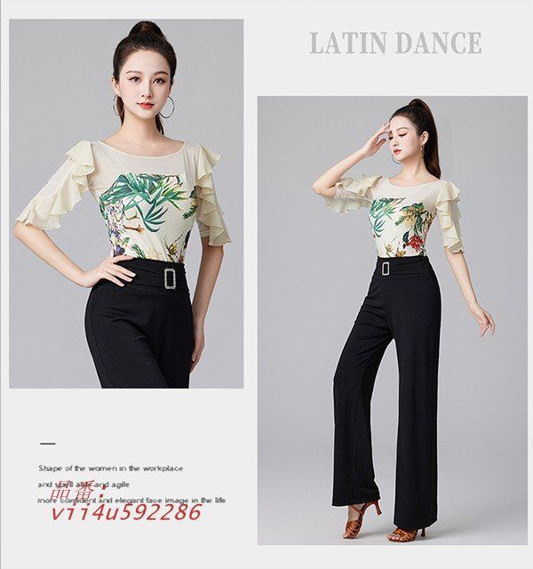 フリル ダンスTシャツ