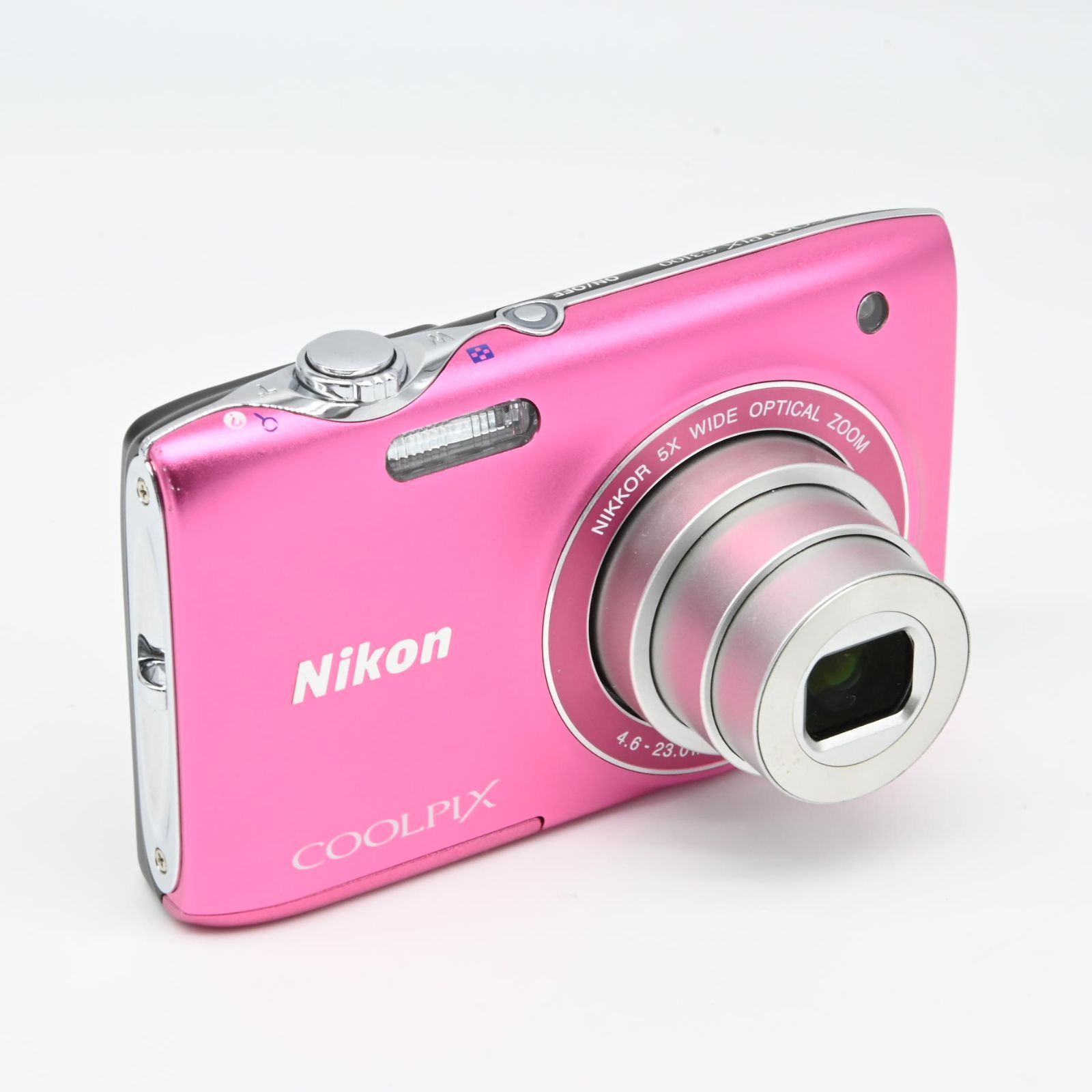 ☆美品☆NikonデジタルカメラCOOLPIX S3100 フレッシュピンク S3100PK 