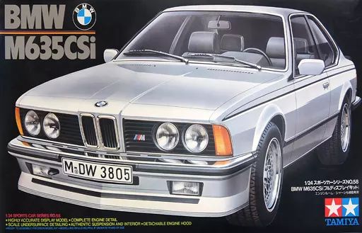 1/24スポーツカーシリーズNo.58 BMW M635CSi 24058 1/24スポーツカーシリーズNo.58 BMW M635CSi 24058 - メルカリ