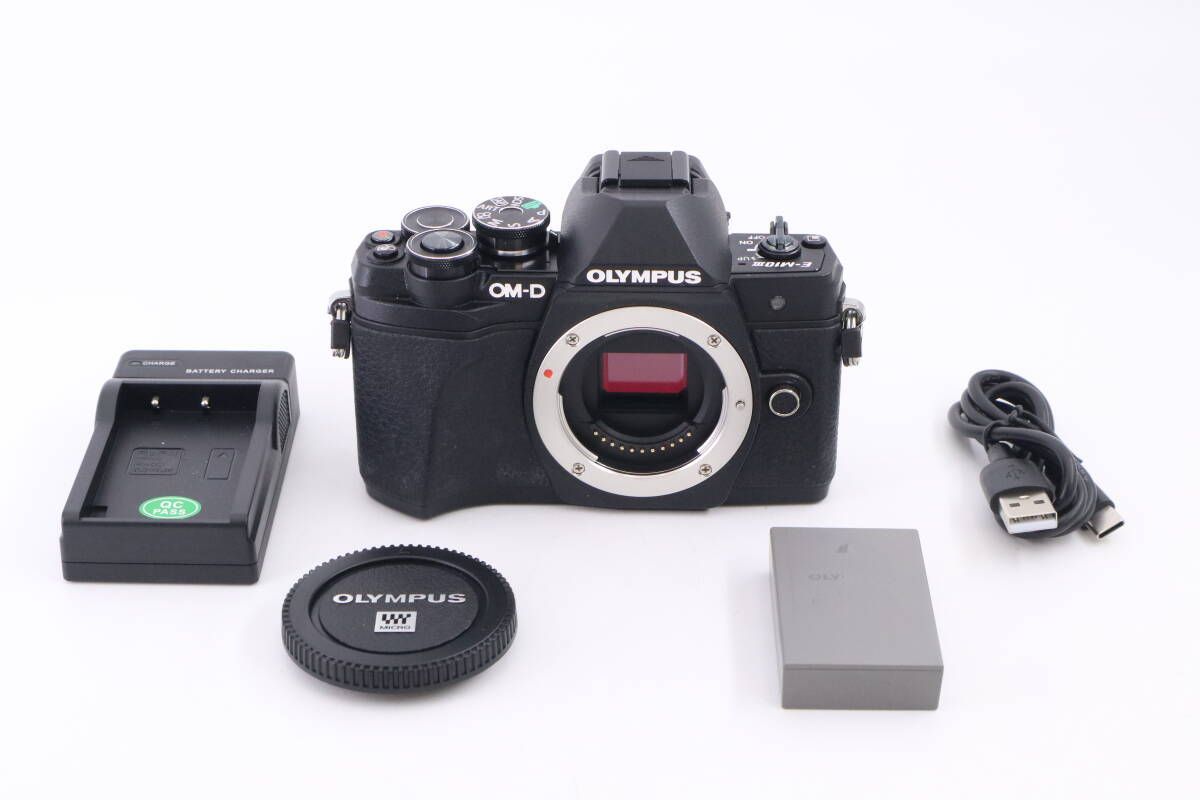 OLYMPUS OM-D E-M10 Mark III ブラックボディ ミラーレス一眼カメラ 