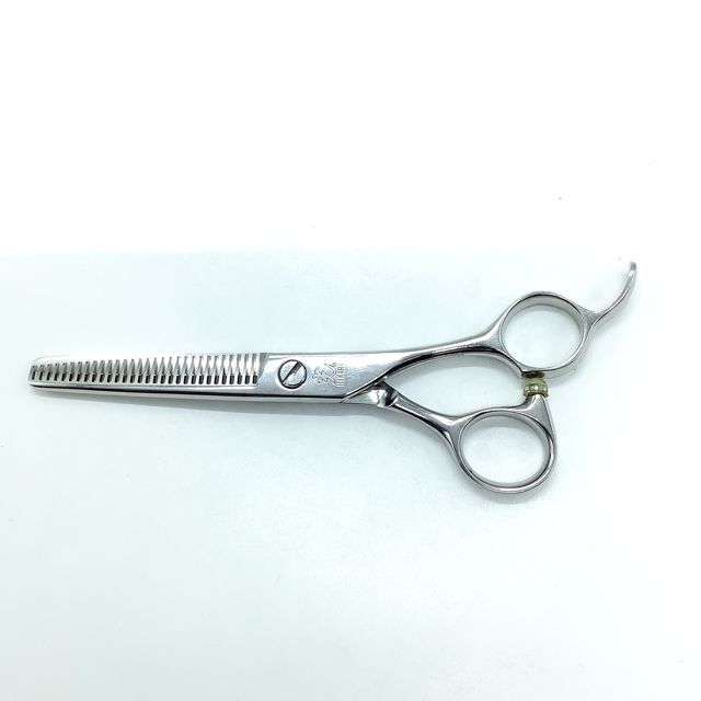 光シザー セニングシザー 2本セット 6032 F-5 カット ヘアカット 光 6032 HIKARI 美容師用 理容師用 トリマー用 中古セニング