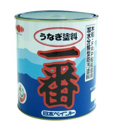 ニッペ Nippe ペンキ 塗料 うなぎ塗料一番 2kg ブルー ラッカー つやなし 屋外 日本製 4547163000011