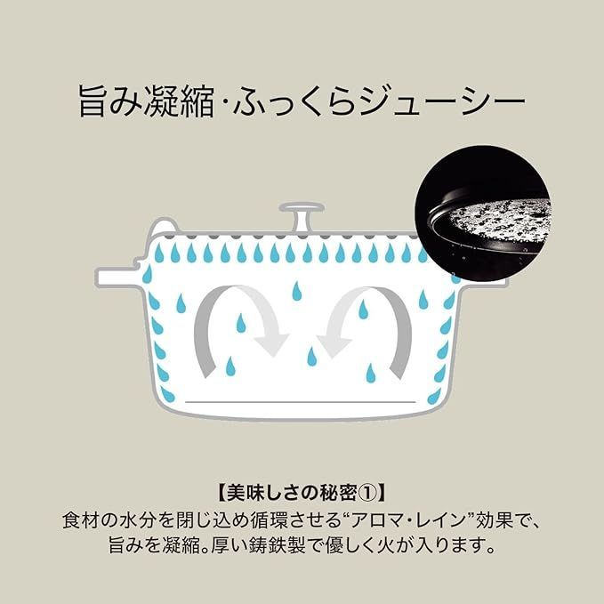 最大30日間 対象 staub ストウブ ピコ ココット ラウンド ブラック 22cm 両手 ホーロー 鍋 IH対応 シリアルナンバー付き日本正規販売品 La Cocotte Round 40509-305