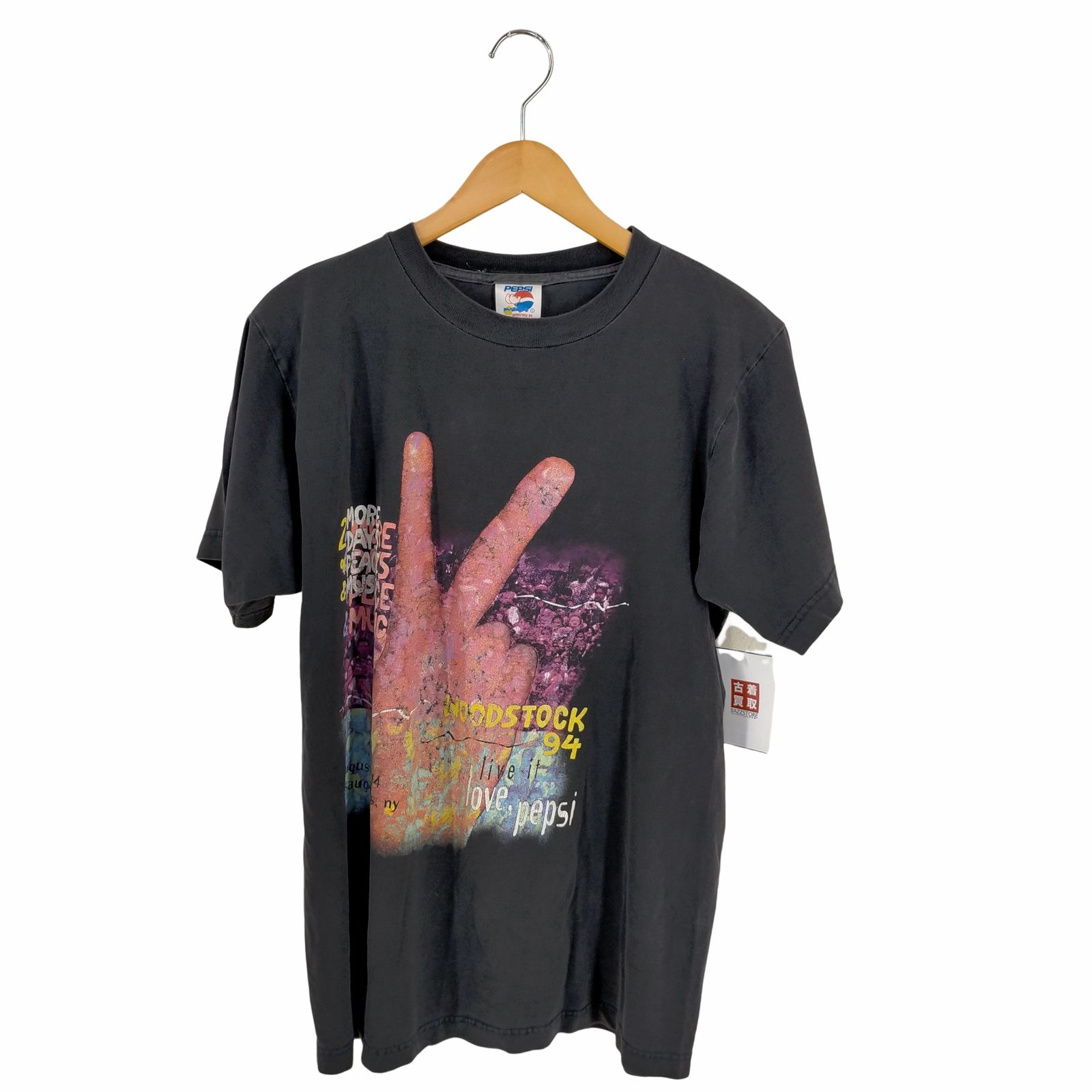 ペプシコーラ PEPSI COLA 94年 WOODSTOCK Live it Rock T-shirt