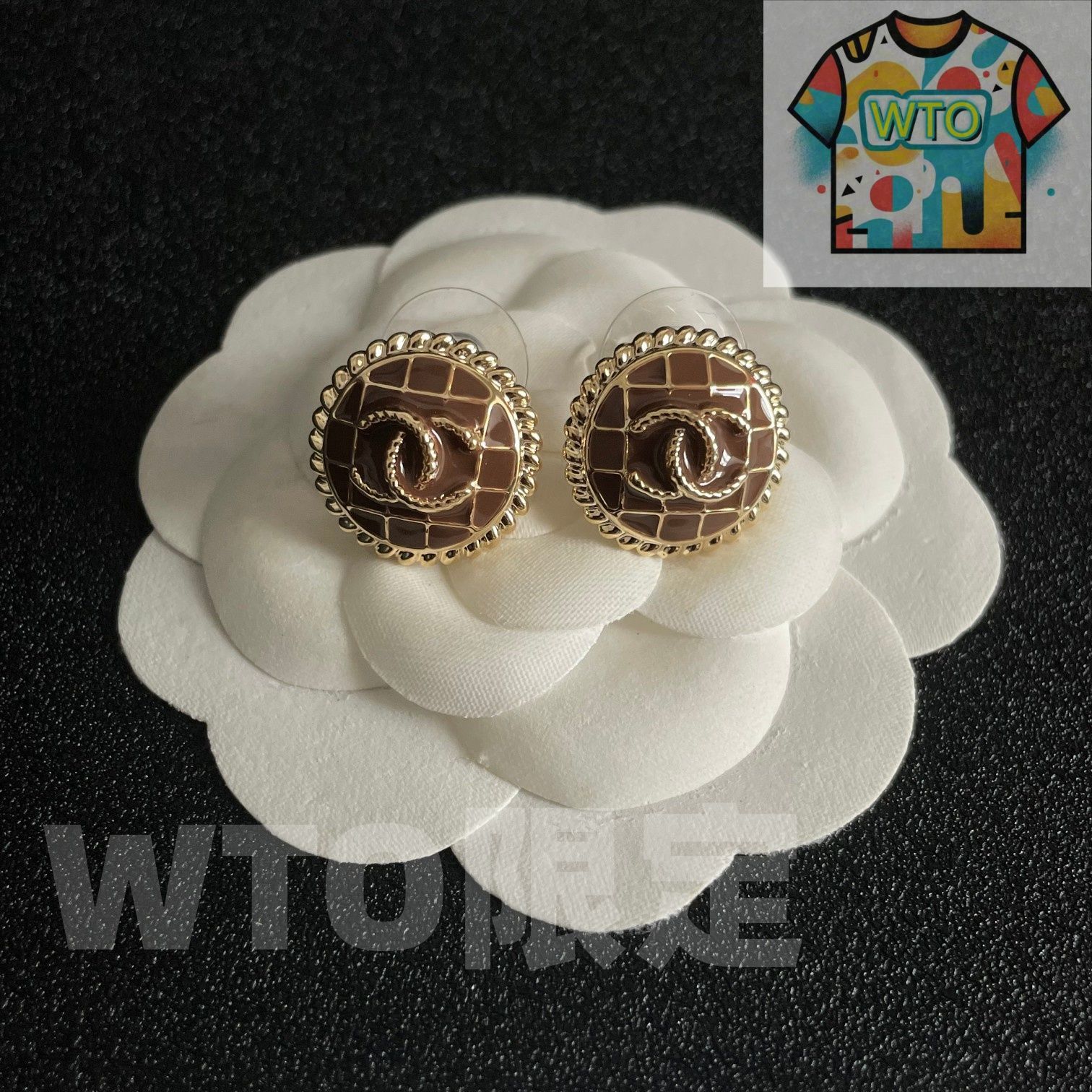 ピアス【新品 未使用】※要コメント 今日WTO】Chanel 中古アルファベットピアス！送料無料 限定優惠
