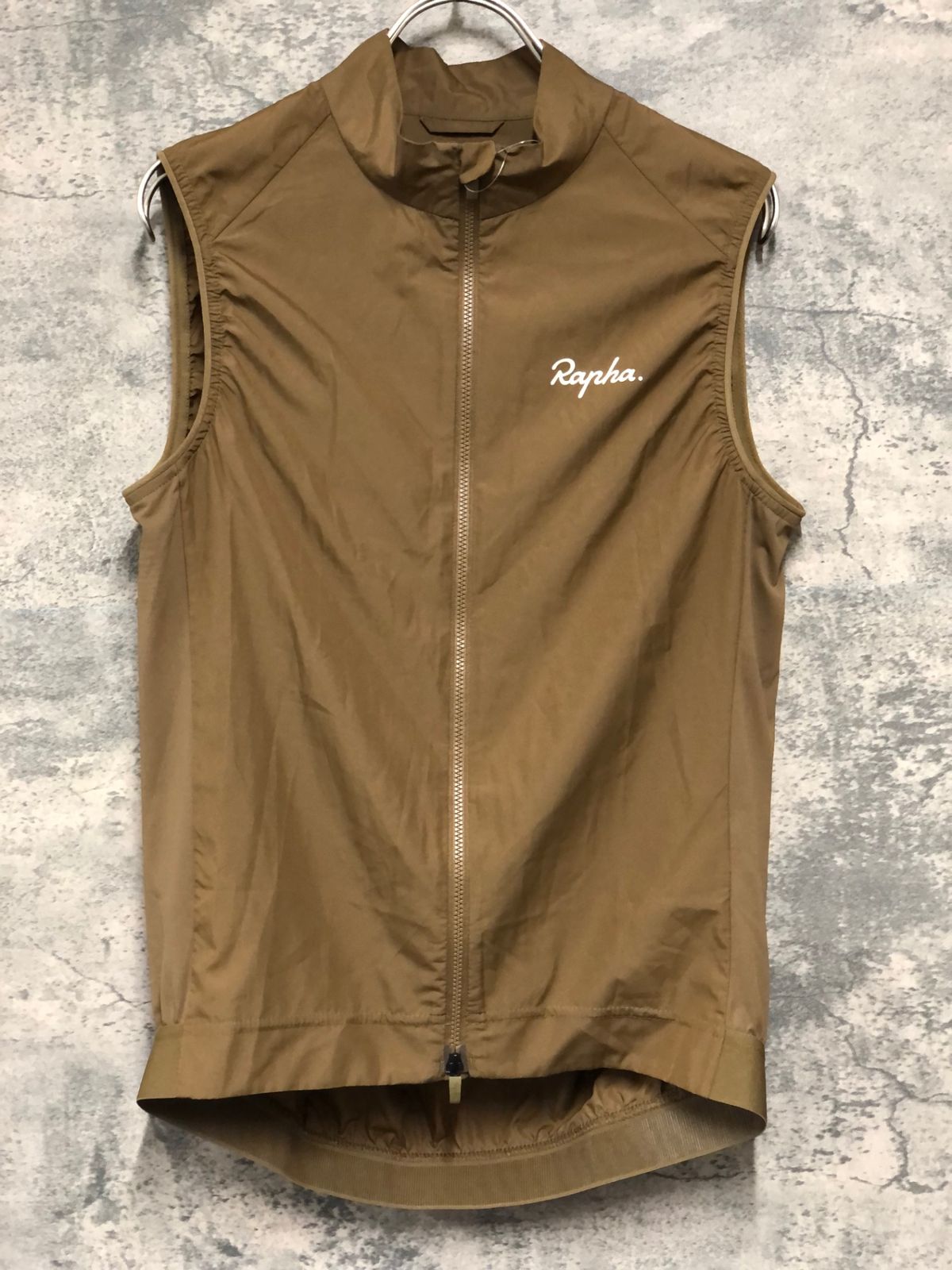 JK142 ラファ RAPHA CORE GILET サイクルベスト ジレ 茶 S