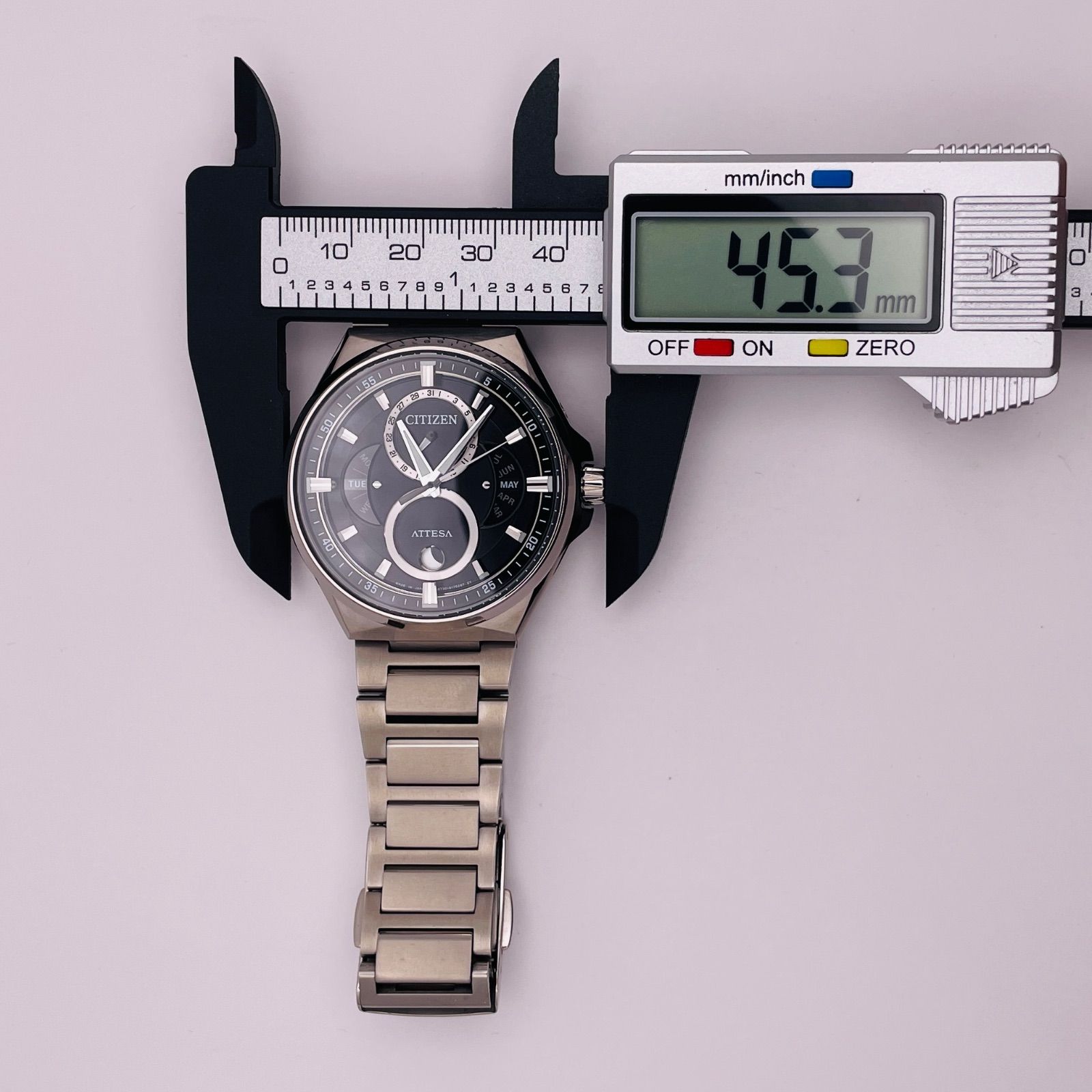 T487）未使用美品！ 正常稼働 CITIZEN シチズン ECO-DRIVE ATTESA 