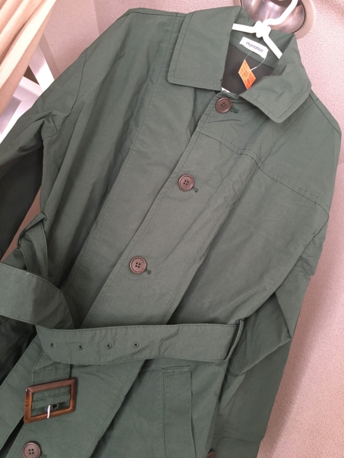 イッセイミヤケ Plantation ロングコート Plantation - プランテーション 90s 日本製 イッセイミヤケ