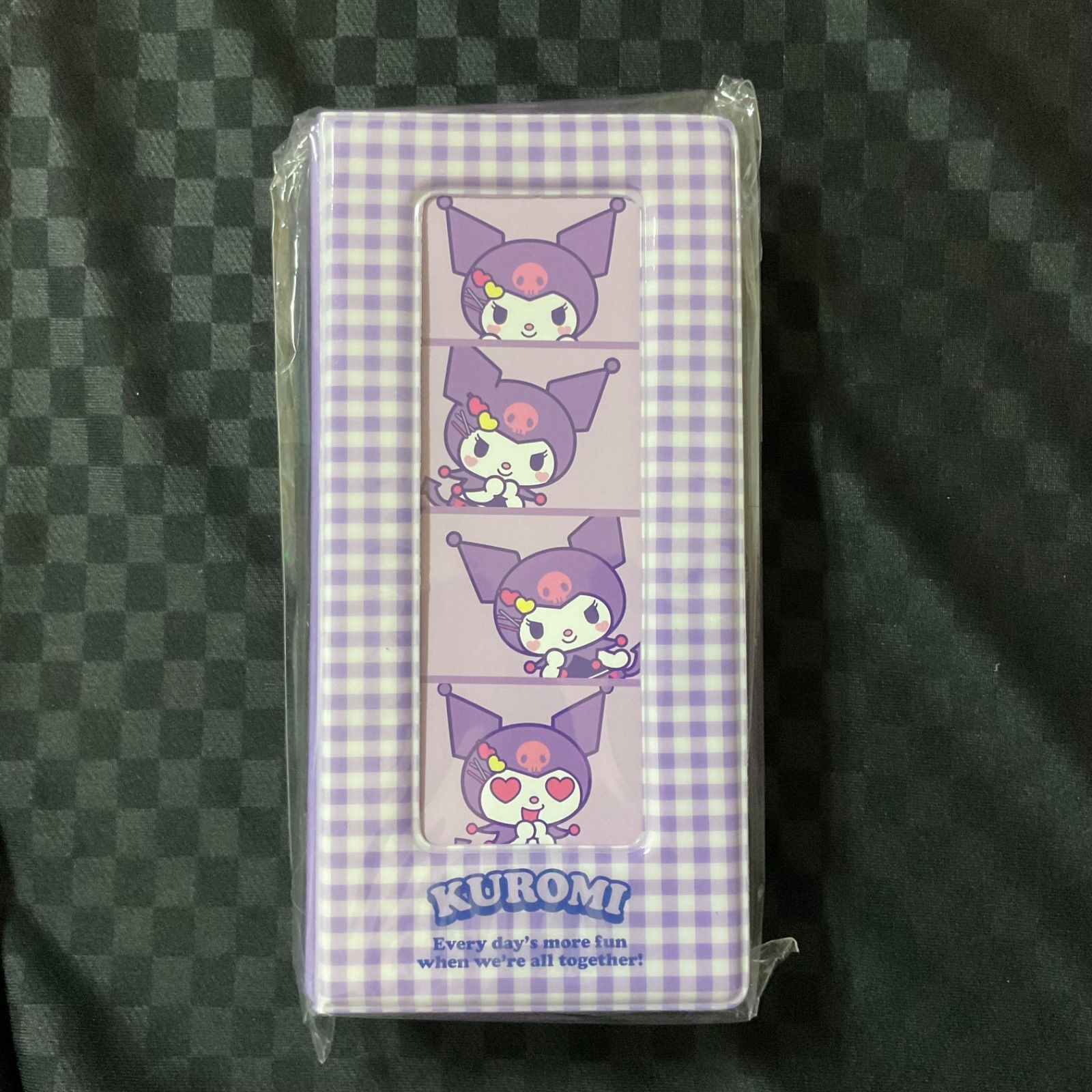 韓国雑貨】クロミ 4カットフォトホルダー ケース トレカデコ トレカ 