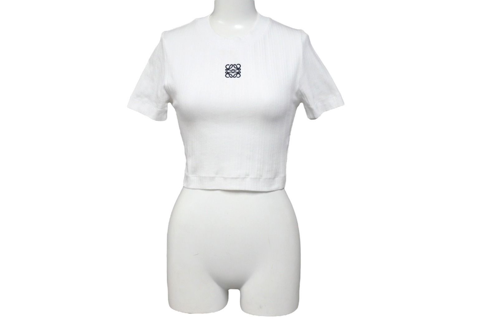 【LOEWE】S359Y23x87 アナグラム刺繍クロップトップス LOEWE ロエベ Tシャツ ANAGRAM アナグラム S359Y23X87