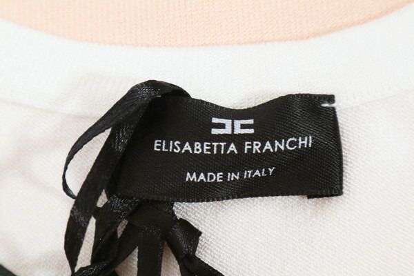 新品 エリザベッタフランキ ワンピース 40 EOP961 Sサイズ ELISABETTA FRANCHI/エリザベッタフランキ ワンピース【公式