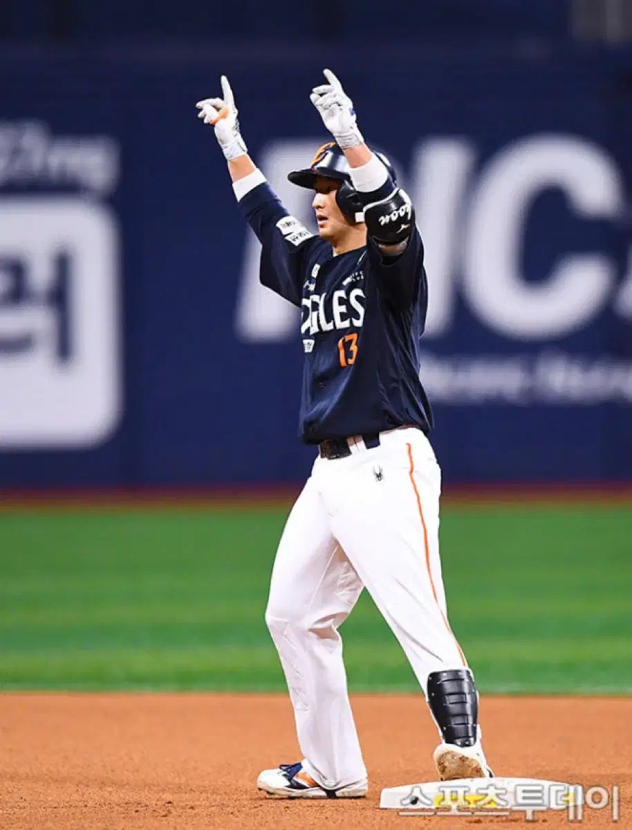 Hanwhae Eagles ハンファ イーグルス アセンティック アウェー 110 xxl チェ ジェフン マーキング