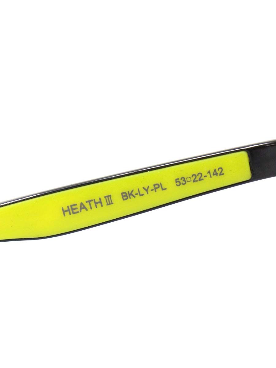 アイヴォル HEATH ヒース3 BK-LY-PL メガネ ブラック/レモンイエロー