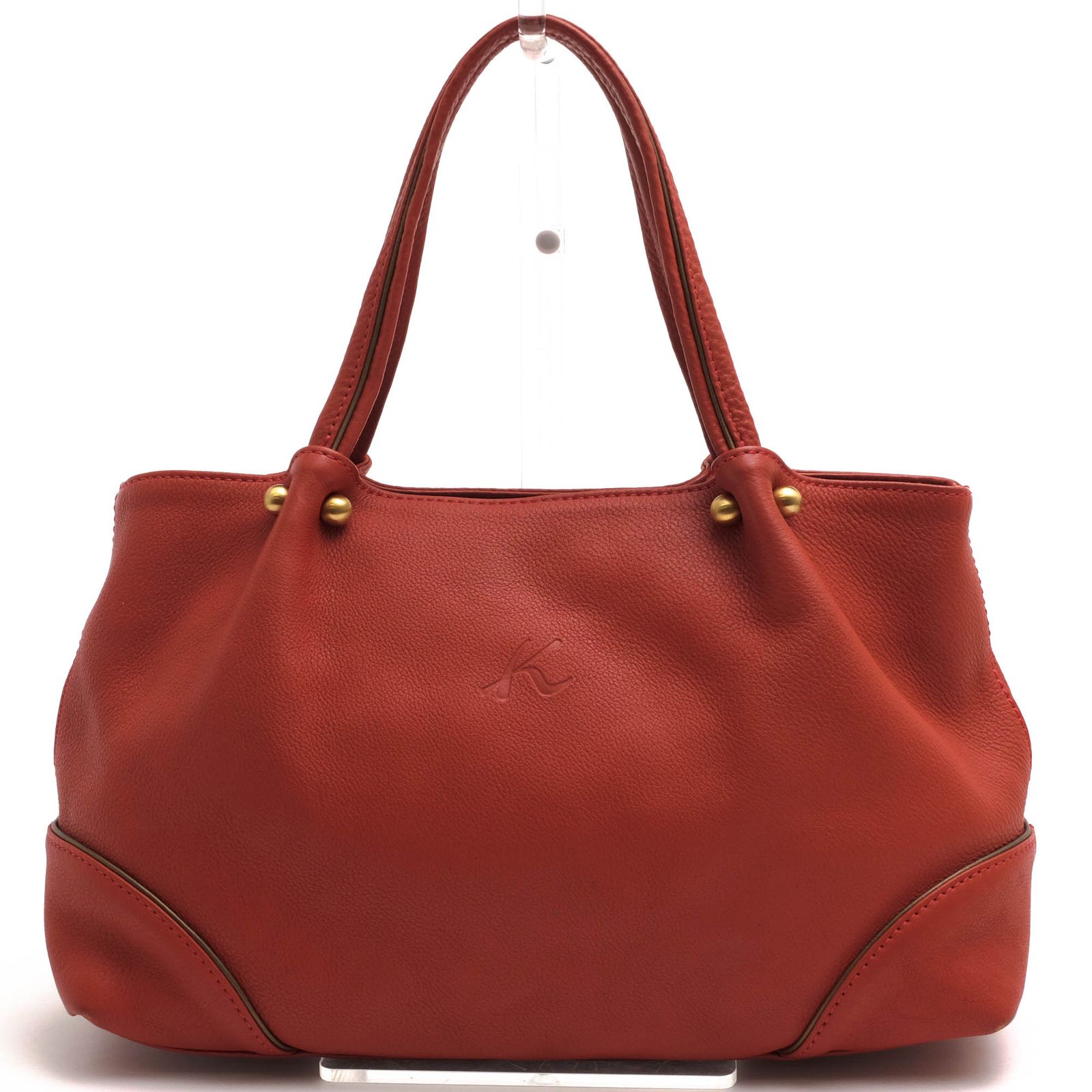 外観 美品 キタムラ Kitamura 本革 レザー ショルダー バッグ 斜め掛け