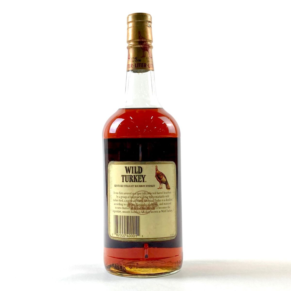 ワイルドターキー WILD TURKEY 8年 旧旧ラベル バーボン 1000ml